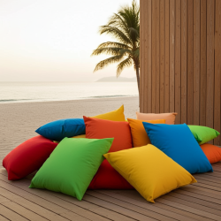 Yer Minderi Modelleri | Plaj, Ev ve Bahçe İçin Rahat Minderler | Armut Koltuk Al