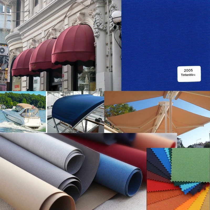 Su Geçirmez Dış Mekan Kumaş - Sunbrella Kalite İthal Akrilik 120 cm | Bahçe ve Tente Kumaşı