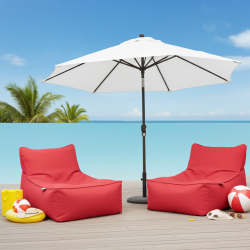 Spor Sezlong Armut Koltuk | Silindirik Yastıklı Rahatlık | Armut Koltuk Al