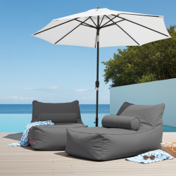 Spor Sezlong Armut Koltuk | Silindirik Yastıklı Rahatlık | Armut Koltuk Al