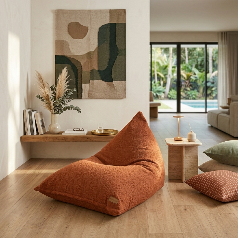 Tetra Lounge Piramit Armut Minder | Modern & Rahat Koltuk