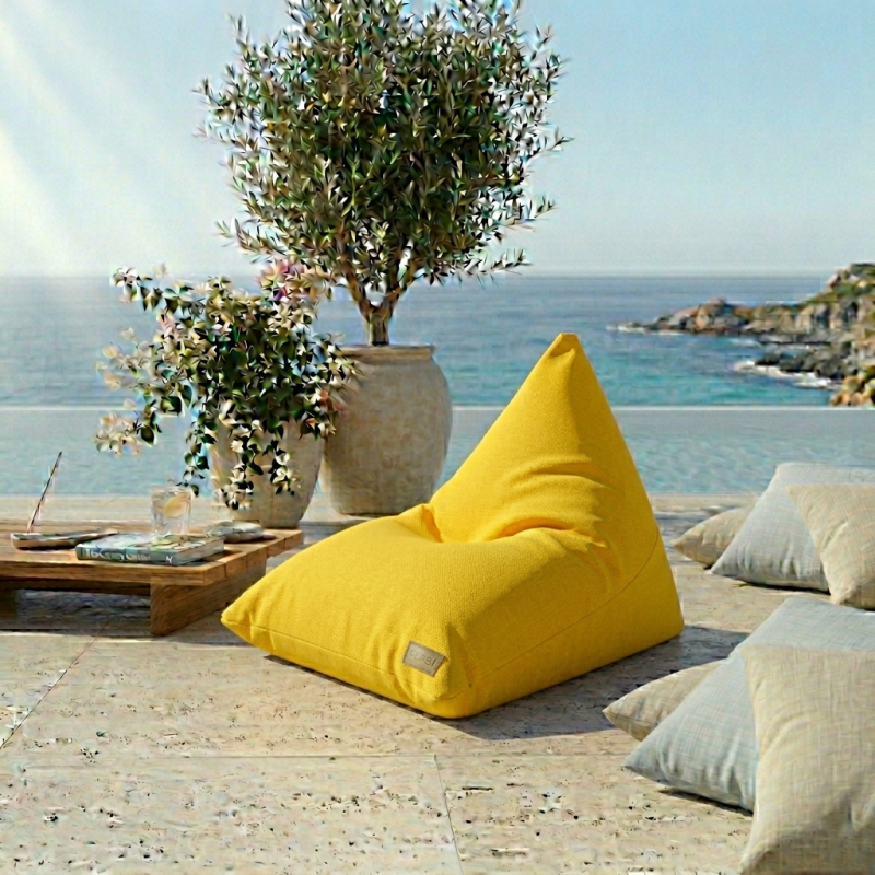 Tetra Lounge Piramit Armut Minder Dış Mekan – Bahçe ve Teras İçin Konforlu Minder