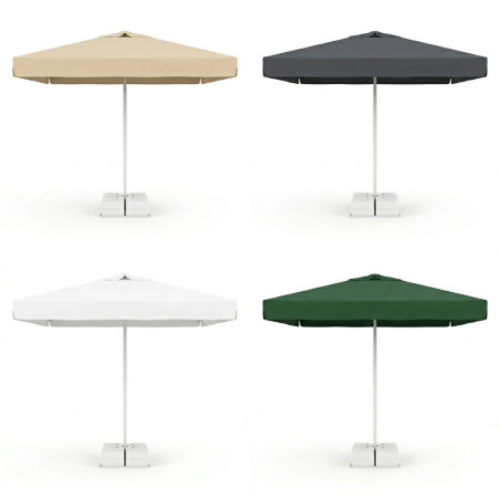 3x3 Metre Bahçe Şemsiyesi | Alüminyum Gövde & İpli Sistem