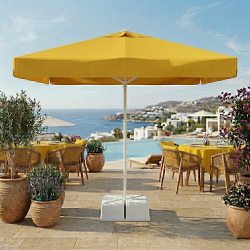 3x3 Metre Bahçe Şemsiyesi | Alüminyum Gövde & İpli Sistem