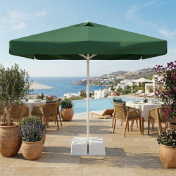 3x3 Metre Bahçe Şemsiyesi | Alüminyum Gövde & İpli Sistem